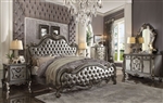Versailles 6 Piece Traditional Bedroom Set in Antique Platinum Finish by Acme - 26840
