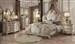 Picardy 6 Piece Traditional Bedroom Set in Antique Pearl Finish by Acme - 26880