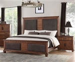 Vibia Bed in Cherry Oak Finish by Acme - 27160Q