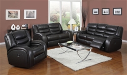 Dacey Espresso Leather 2 Piece Reclining Set by Acme - 50740-S
