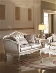 Chantelle Loveseat in Pearl White Finish by Acme - 53541