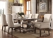 Landon 7 Piece Dining Set in Salvage Brown Finish by Acme - 60737