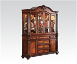 Nathaneal Buffet and Hutch in Tobacco Finish by Acme - 62314