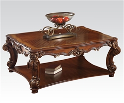 Vendome Rectangular Coffee Table in Cherry Finish by Acme - 82000