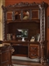 Vendome 2 Piece Credenza and Hutch / Bookcase in Cherry Finish by Acme - 92128