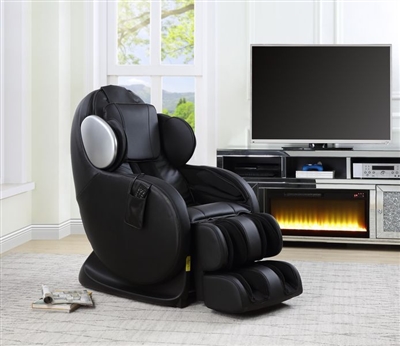 Pacari Zero Gravity Massage Chair in Black Leatherette by Acme - ACME-LV00570