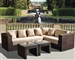Panorama 4pc Sectional Woven Outdoor Living Set by Bridgeton Moore 10830657