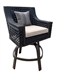 Monterey Bar Stool Chair w/ Cushion and Pillow in Multi-Colored Finish by AFD Home - AFD-12011535