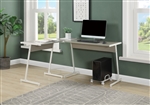 Dazenus Executive Home Office Desk in Gray & White Finish by Acme - 00045