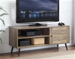 Baina II 47 Inch TV Console in Rustic Oak & Black Finish by Acme - 00746