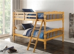Homestead Full/Full Bunk Bed in Natural Finish by Acme - 02290