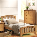 San Marino Twin Bed in Maple Finish by Acme - 08940T