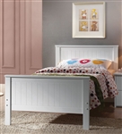 Bungalow Twin Bed in White Finish by Acme - 30025T