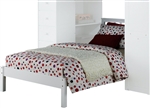 Freya Twin Bed in White Finish by Acme - 37152