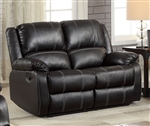 Zuriel Motion Loveseat in Black Finish by Acme - 52286