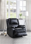 Zuriel Power Recliner in Black PU Finish by Acme - 52288