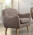 Jillian Chair in Light Brown Finish by Acme - 53702