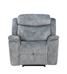 Mariana Recliner in Silver Gray Fabric Finish by Acme - 55032