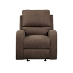 Livino Glider Recliner in Brown Fabric Finish by Acme - 55832