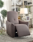 Agico Power Motion Recliner in Gray Fabric Finish by Acme - 59344