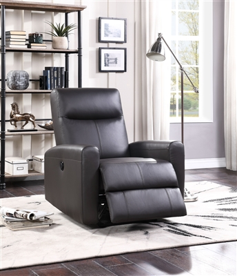 Blane Power Motion Recliner in Brown Top Grain Leather Match Finish by Acme - 59773