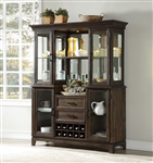 Jameson Buffet and Hutch in Espresso Finish by Acme - 62323