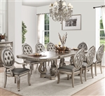 Northville 7 Piece Dining Room Set in Antique Champagne Finish by Acme - 66920