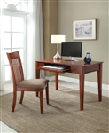 Venetia 2 Piece Computer Desk and Chair in Cherry Oak Finish by Acme - 92209