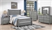 Veda 4 Piece Youth Bedroom Set in Gray Finish by Acme - BD02040