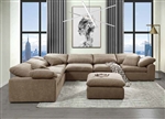 Naveen 6 Piece Sectional in Beige Linen Finish by Acme - LV01106-SEC