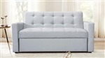 Camacho Sleeper Sofa in Light Gray Fabric Finish by Acme - LV02130