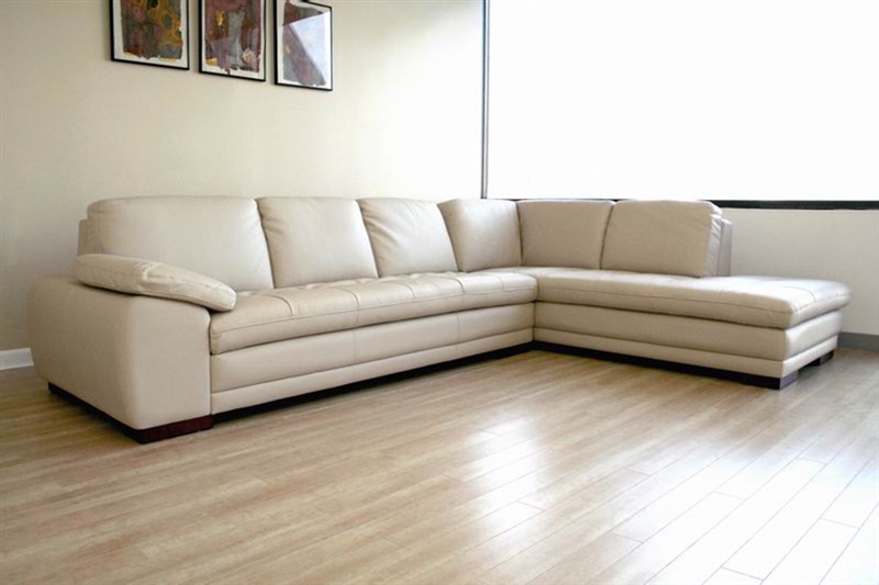 Diana Beige Sofa Chaise Sectional by Baxton Studio BAX 625 M9818