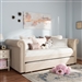 Mabelle Daybed in Beige Fabric Finish by Baxton Studio - BAX-Ashley-Beige-Daybed