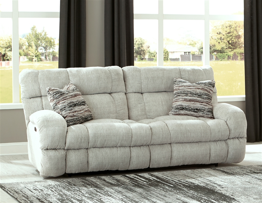 Ashland Lay Flat Reclining Sofa in Buff Fabric by Catnapper 3591 B