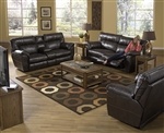 Nolan 2 Piece Godiva Leather Reclining Sofa Set by Catnapper - 4041-S