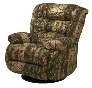 Teddy Bear APG Green - Realtree Camouflage Chaise Swivel Glider Recliner by  Catnapper - 4517-5-R-CAMO