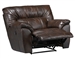 Nolan Godiva Leather POWER Extra Wide Cuddler Recliner by Catnapper - 64040-4