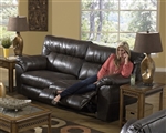 Nolan Godiva Leather POWER Reclining Sofa by Catnapper - 64041