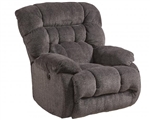 Daly Power Lay Flat Recliner in Cobblestone Fabric by Catnapper - 64765-7-CB