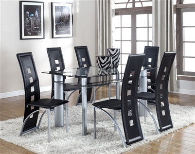 Echo 5 Piece Dining Set by Crown Mark - CM-1170