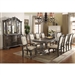 Kiera 7 Piece Dining Set in Grey Finish by Crown Mark - CM-2151