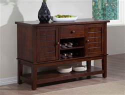 Bardstown Server in Walnut Finish by Crown Mark - 2152-SER