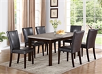 Dominic 5 Piece Dining Set in Espresso Finish by Crown Mark - 2167
