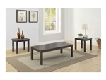Jason 3 Piece Occasional Table Set in Grey Finish by Crown Mark - CM-4223