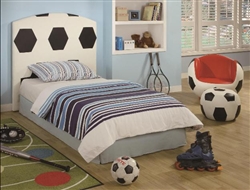 Soccer 3 Piece Youth Bedroom Set by Crown Mark - 5004