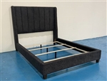 Agnes Bed in Charcoal Finish by Crown Mark - CM-5264CL-Bed