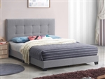 Rigby Bed in Gray Finish by Crown Mark - CM-5283GY-Bed