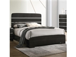 Chantal Bed in Black Finish by Crown Mark - CM-B4830-Bed