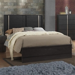 Evenson Bed in Dark Brown Finish by Crown Mark - CM-B5210-Bed