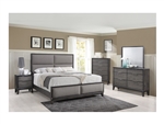 Florian 6 Piece Bedroom Suite in Two-tone Finish by Crown Mark - CM-B6570